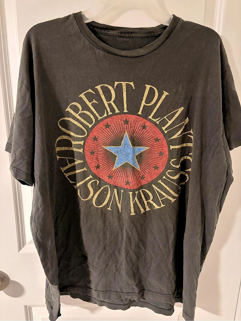 Robert Plant & Alison Krauss Can't Let Go Tour 2024 T-Shirt in Black